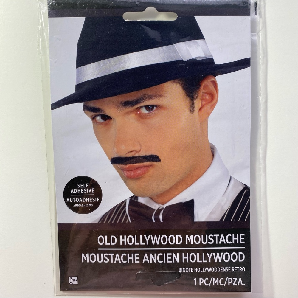 Adhesive Old Hollywood Fake Mustache